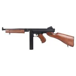 Fucile elettrico THOMPSON M1A1 vero legno
