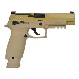 Pistola A Gas Glock F17 Blowback - Tan - ASIA ELECTRIC GUNS