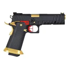 Pistola a Gas VX7 MOD.1 Stile Glock 17 G17 GBB - Nero - Armorer Works Custom