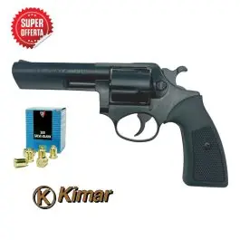 Pistola a salve Revolver 380 POWER 4" NERA kimar + 50 COLPI