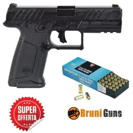 Pistola a salve G56 Cal. 8 mm - Nero - Bruni + 50 COLPI
