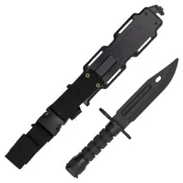 Finto coltello / baionetta M9 in plastica SNOW WOLF