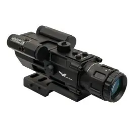 Prisme scope 4x32 con laser rosso nero JS-TACTICAL